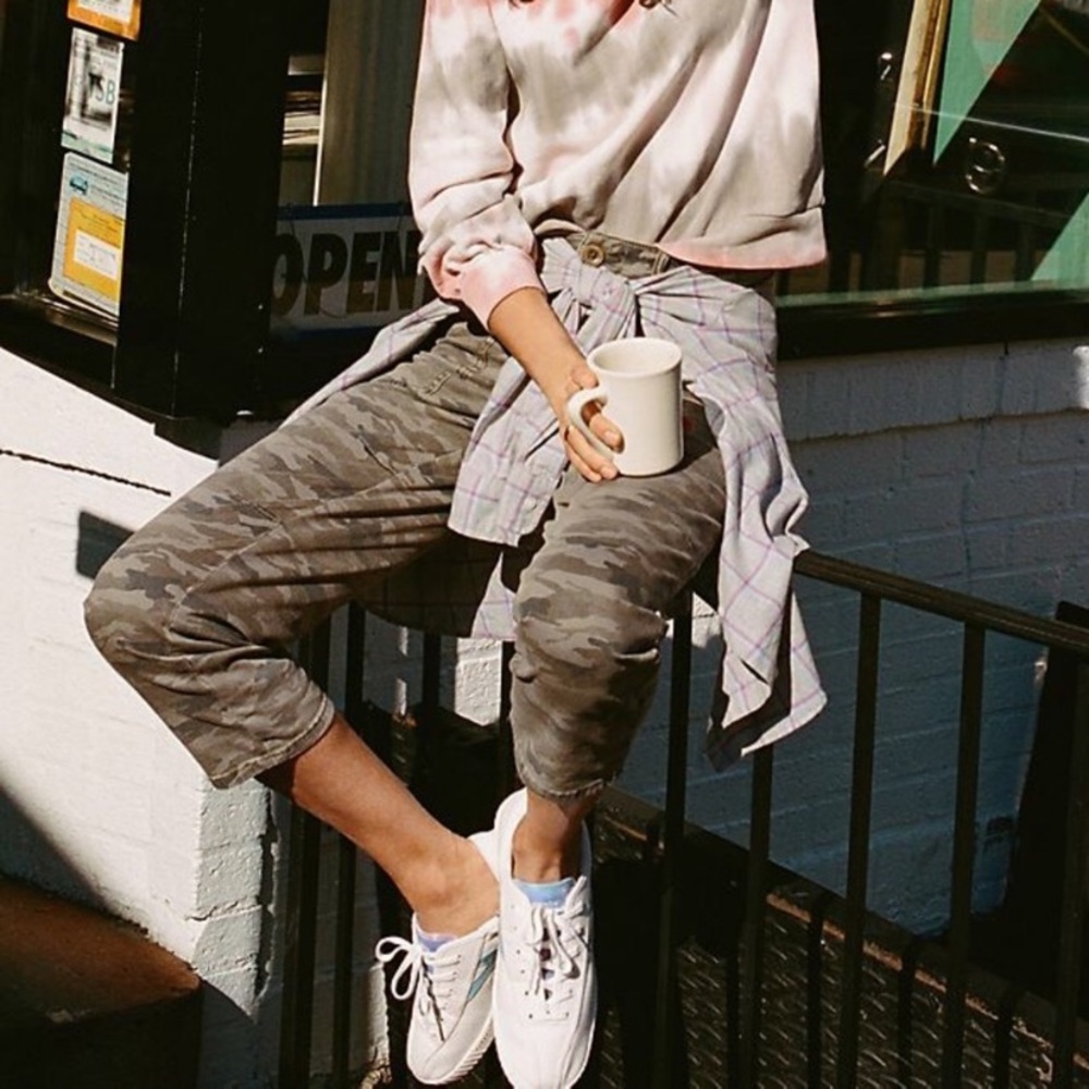 Anthropologie Camouflage Pants